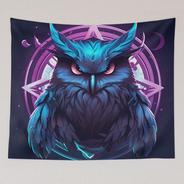 Item preview, cyber owl designed and sold by Ricardo Rodríguez Pérez.