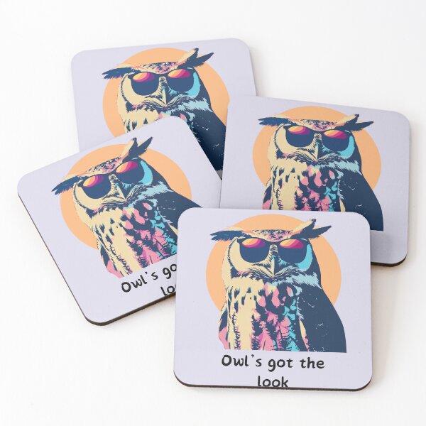 Item preview, Owls Got the Look - Funny Owl Design designed and sold by BlkMoonShop.