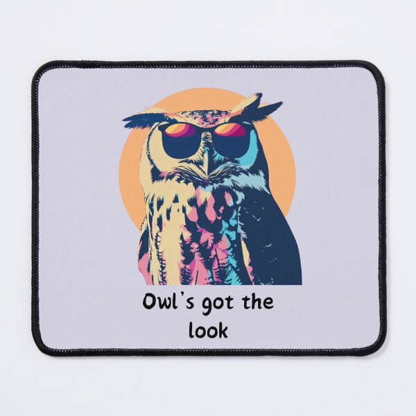 Item preview, Owls Got the Look - Funny Owl Design designed and sold by BlkMoonShop.