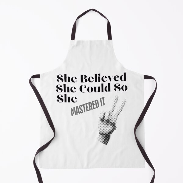 Item preview, She Believed She Could So She Mastered It designed and sold by MagdaKlosArt.