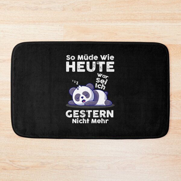 Item preview, I haven't been as tired as today since yesterday, panda, lazy saying, funny sloth late riser saying, gift idea for work colleagues designed and sold by PRINTED ..
