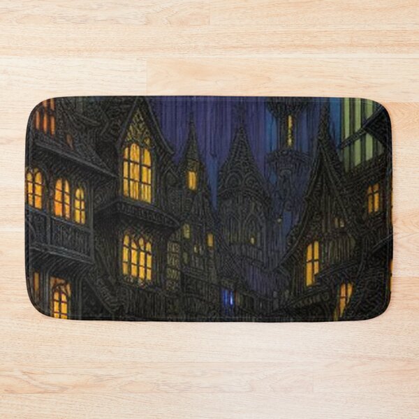 Item preview, Classic Vintage Abstract Gothic City designed and sold by TheDarkWardrobe.