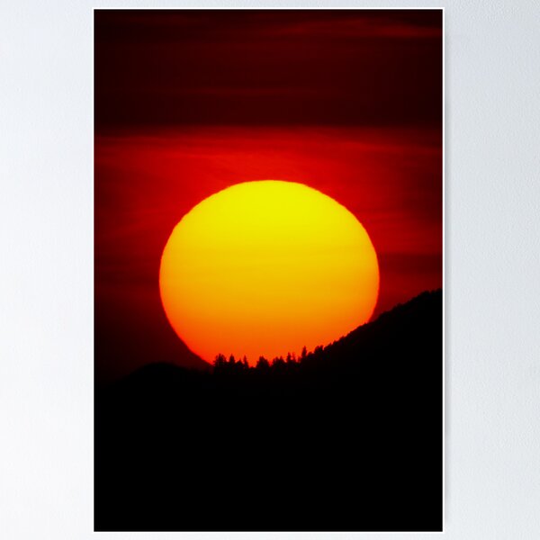 Item preview, Sunset over the Rokko Montain designed and sold by Christophe Mespoulede.