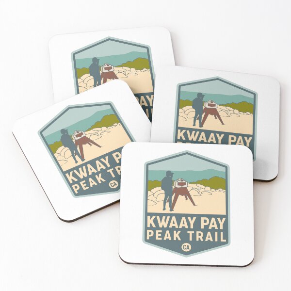 Item preview, Kwaay Pay Peak Trail – California hiker designed and sold by Moritz Schwäble.