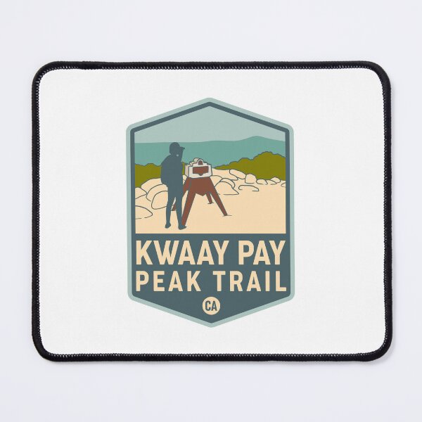 Item preview, Kwaay Pay Peak Trail – California hiker designed and sold by Moritz Schwäble.