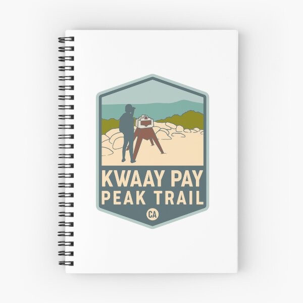 Item preview, Kwaay Pay Peak Trail – California hiker designed and sold by Moritz Schwäble.