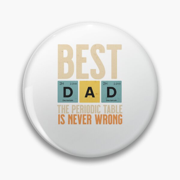 Item preview, Best Dad - Periodic Table designed and sold by aylastyle.