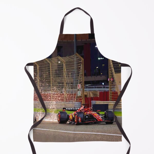 Item preview, Charles Leclerc and Carlos Sainz making sparks together 2024 abstract designed and sold by Rodissimus1984.