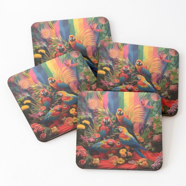 Item preview, parrots rainbow 70' designed and sold by Ladidia.