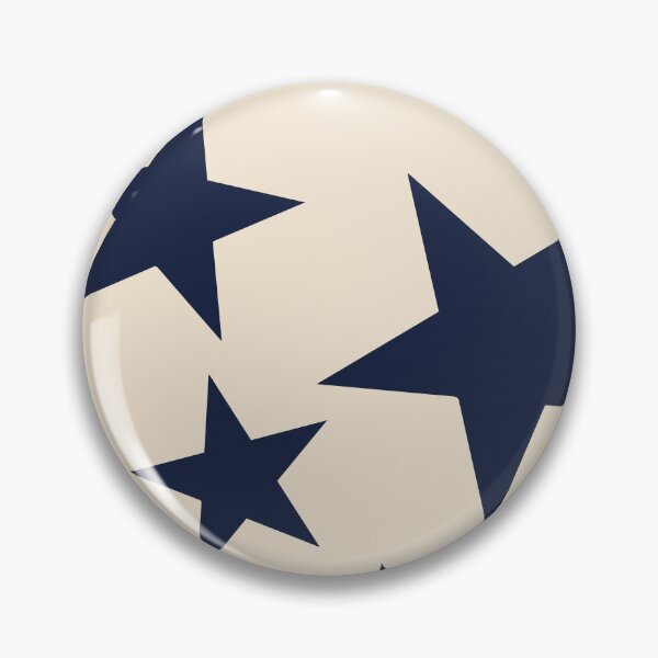 Item preview, Navy & Light Beige Big Ol' Stars designed and sold by STUDIO MORE Los Angeles.