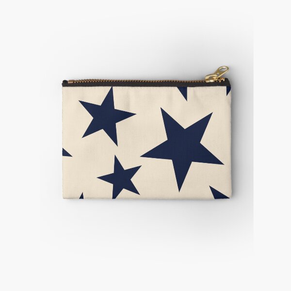 Item preview, Navy & Light Beige Big Ol' Stars designed and sold by STUDIO MORE Los Angeles.