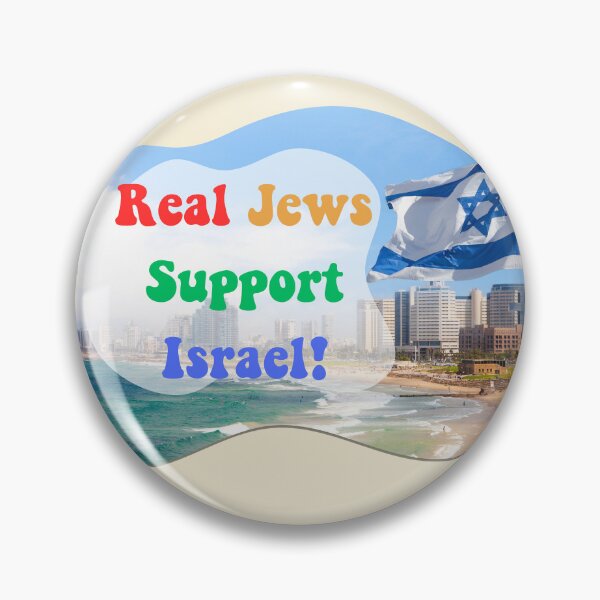 Item preview, Real Jews Support Israel! designed and sold by StarwaysDesigns.