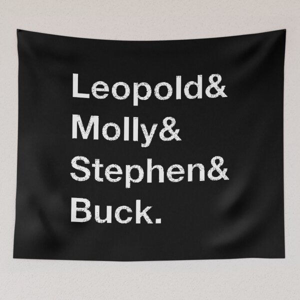 Item preview, Leopold&Molly&Stephen&Buck Ulysses by James Joyce  designed and sold by Oqueartecura.