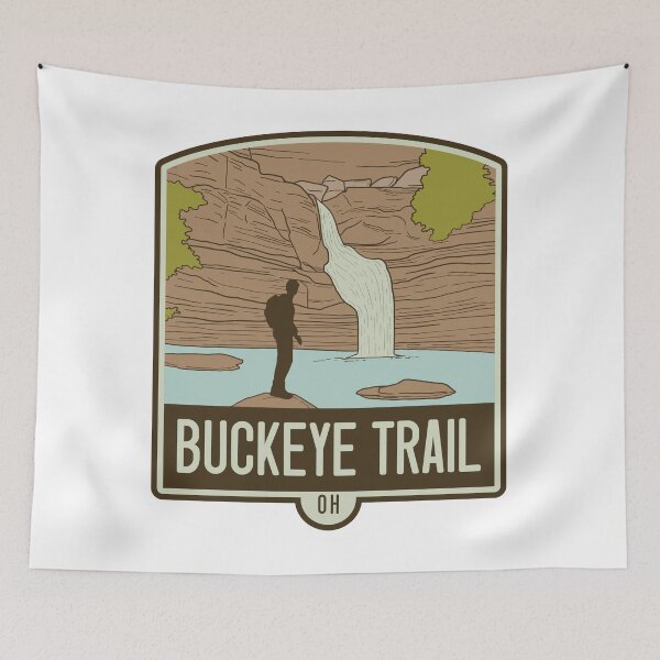 Item preview, Buckeye Trail - Ohio hiker designed and sold by Moritz Schwäble.