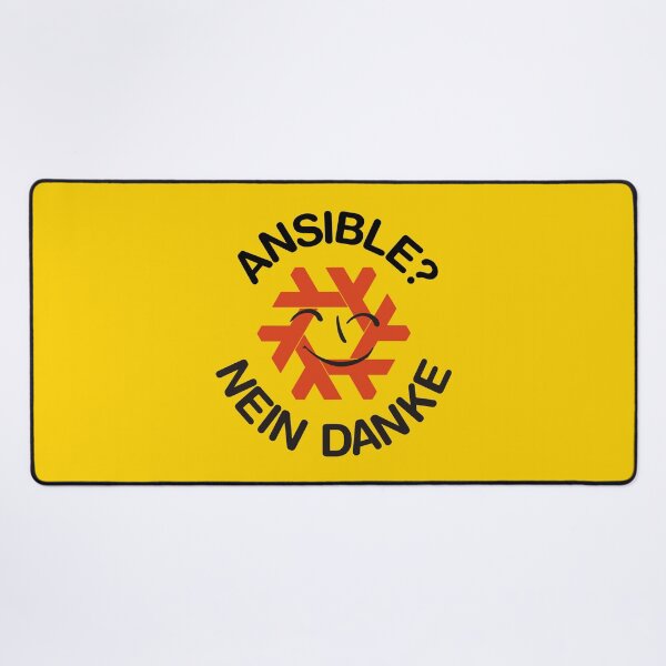 Item preview, Ansible? Nein Danke NixOS Parody Logo  ~ Technology designed and sold by internet-joshi.