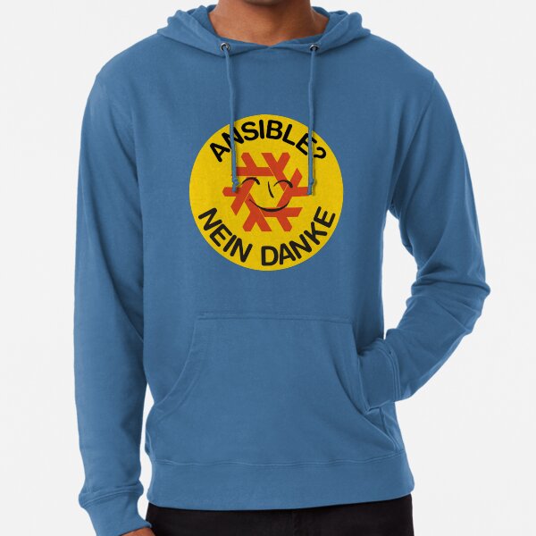 Item preview, Ansible? Nein Danke NixOS Parody Logo  ~ Technology designed and sold by internet-joshi.