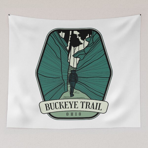 Item preview, Buckeye Trail - Ohio hiker designed and sold by Moritz Schwäble.