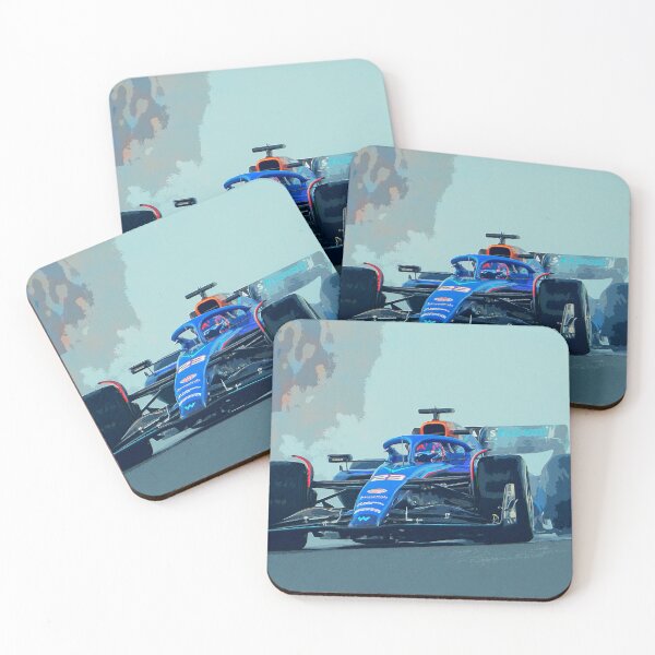 Item preview, Alexander Albon racing in in the rain 2024 watercolor designed and sold by Rodissimus1984.