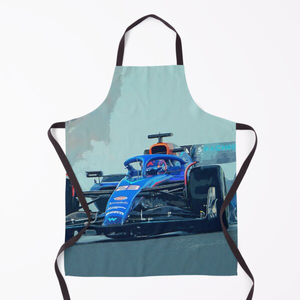 Item preview, Alexander Albon racing in in the rain 2024 watercolor designed and sold by Rodissimus1984.