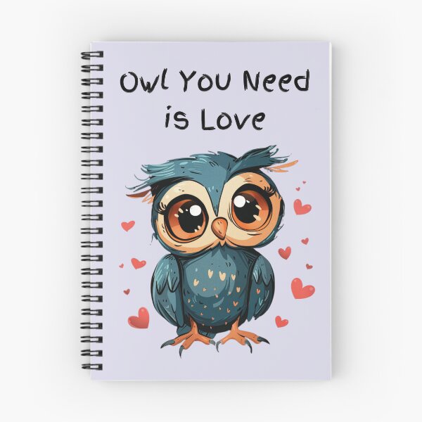 Item preview, Owl You Need is Love - Funny Owl Design designed and sold by BlkMoonShop.
