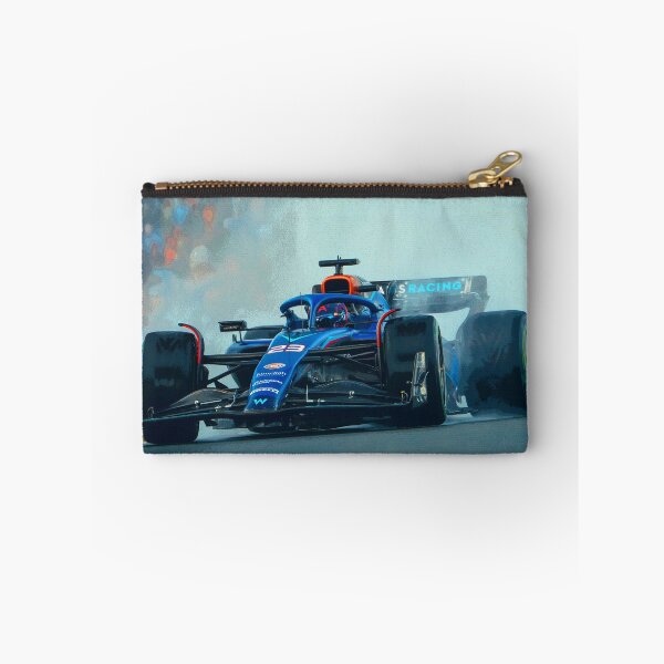 Item preview, Alexander Albon racing in in the rain 2024 abstract designed and sold by Rodissimus1984.