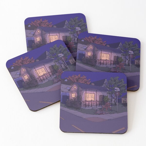 Item preview, Street Corner at Night designed and sold by fastkamondi.