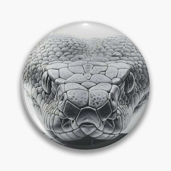 Item preview, Black and White Snake drawing designed and sold by Pencil-Art.
