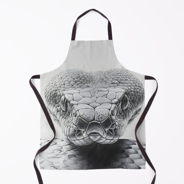 Item preview, Black and White Snake drawing designed and sold by Pencil-Art.