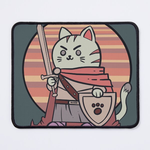 Item preview, Cat Paladin designed and sold by marcoedge-art.