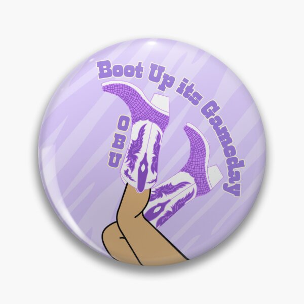 It’s Gameday Y’all- Ouachita Baptist University Gameday Button Pin