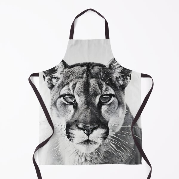 Item preview, Black and white pencil drawing of a Puma designed and sold by Pencil-Art.
