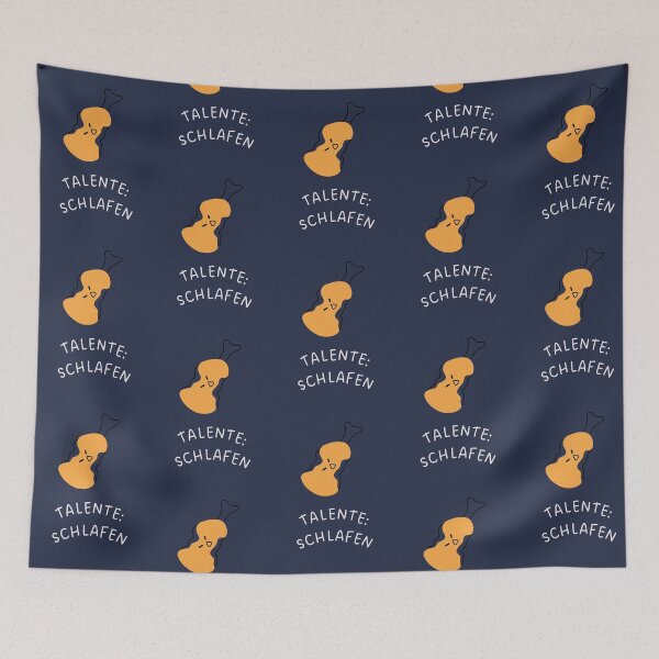 Item preview, Talente- Schlafen | Cute Character Illustrations | Funny Design designed and sold by RM-Journey.