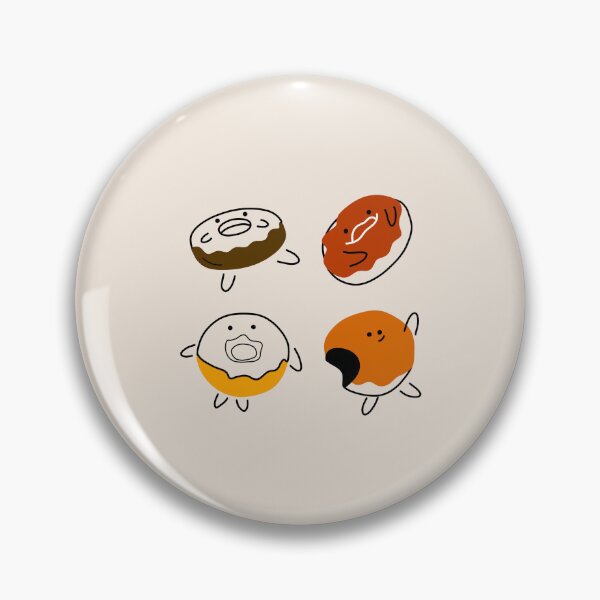 Item preview, Dancing Donuts: Animated Cartoon Desserts with Personality | Pastel Background designed and sold by RM-Journey.