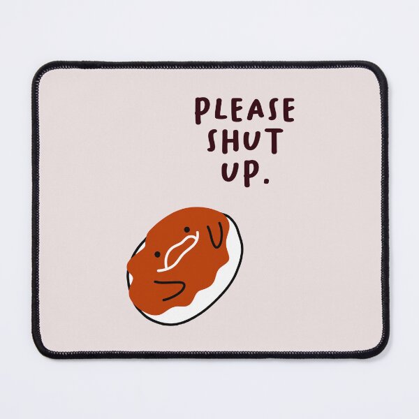 Item preview, Please Shut Up | Simple Minimalist Design designed and sold by RM-Journey.