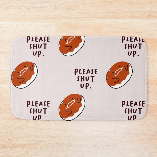 Item preview, Please Shut Up | Simple Minimalist Design designed and sold by RM-Journey.