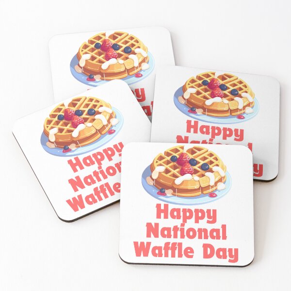 Item preview, Happy National Waffle Day  designed and sold by Simo0455.