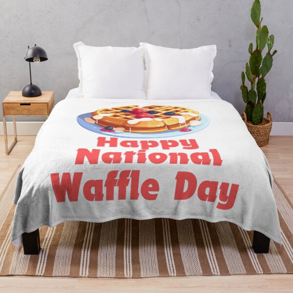 Item preview, Happy National Waffle Day designed and sold by Simo0455.