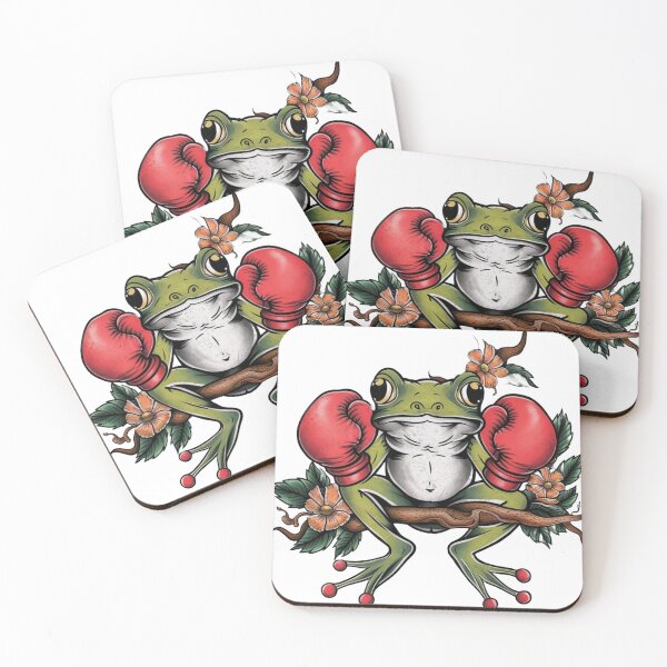 Item preview, Leap and Punch: Frog Boxing Gloves Animation designed and sold by Martial-Art-23.