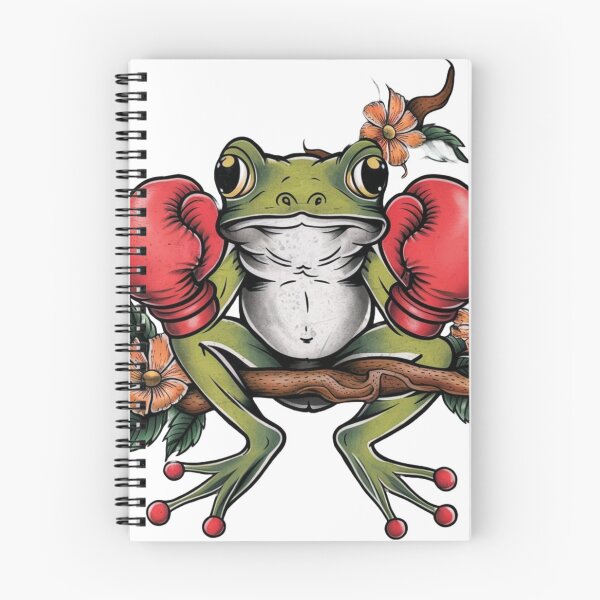 Item preview, Leap and Punch: Frog Boxing Gloves Animation designed and sold by Martial-Art-23.
