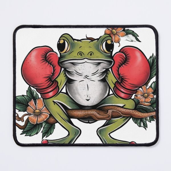 Item preview, Leap and Punch: Frog Boxing Gloves Animation designed and sold by Martial-Art-23.