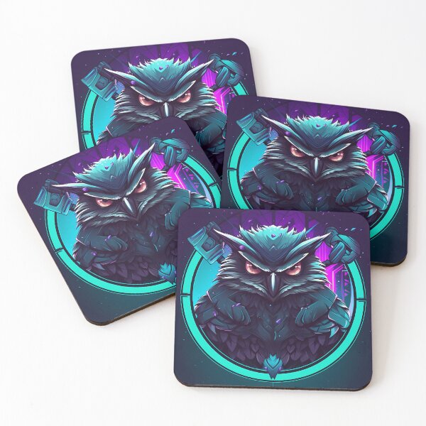 Item preview, cyber owl designed and sold by Ricardo Rodríguez Pérez.