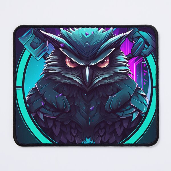 Item preview, cyber owl designed and sold by Ricardo Rodríguez Pérez.