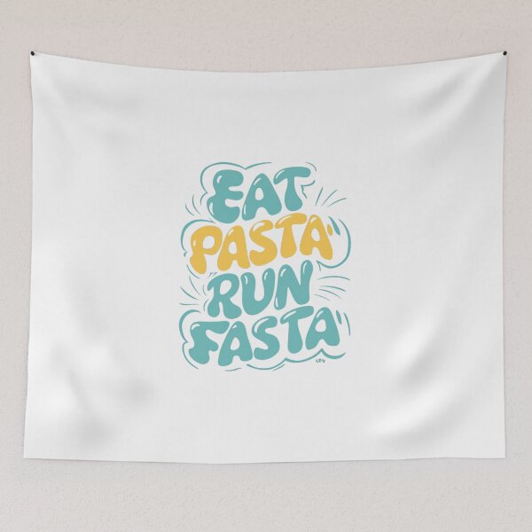 Item preview, EAT PASTA RUN FASTA designed and sold by PGAart.
