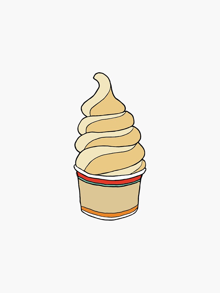 "dole whip" Sticker for Sale by andipietro48 | Redbubble
