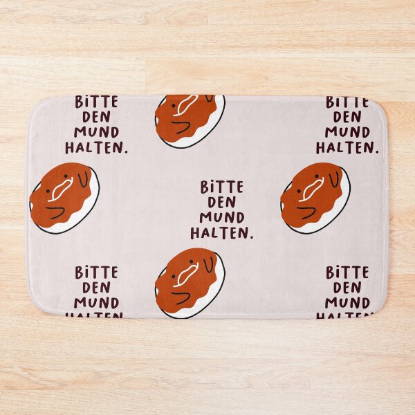 Item preview, Bitte halt die Klappe | Simple Minimalist Design designed and sold by RM-Journey.