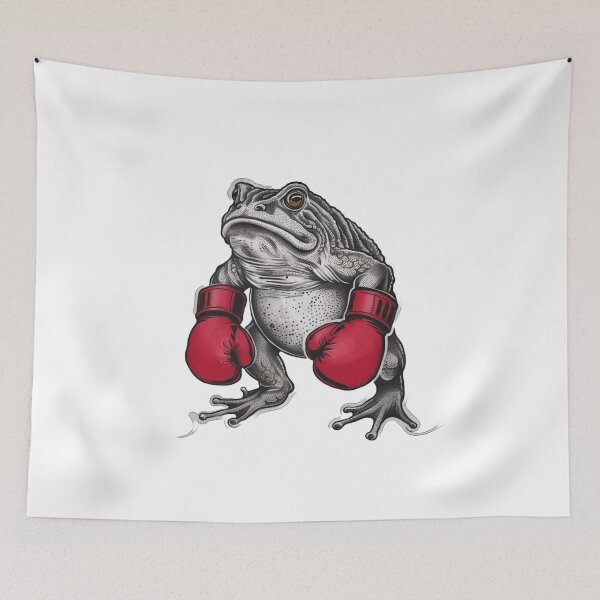 Item preview, Gloved Gladiators: Frog Boxing Gloves Sculptural Art designed and sold by Martial-Art-23.