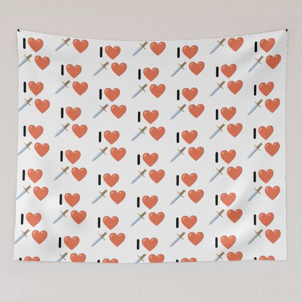Aperçu de l'œuvre Logo Emoji I Heart Daggerheart créée et vendue par draegenDesign.