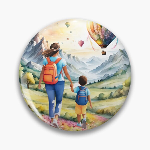 Item preview, TIME TOGETHER WATCHING AIR BALLOONS designed and sold by Tammera.