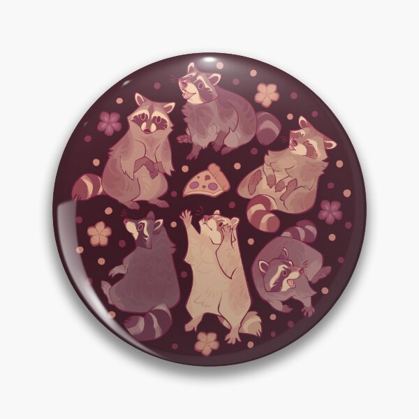 Item preview, Raccoons Nighttime Pillage designed and sold by Colordrilos.