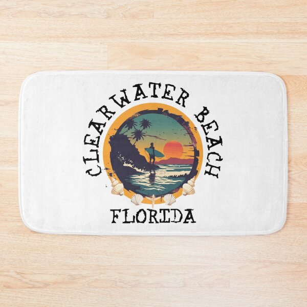 Item preview, Clearwater Beach - Florida (with Black Lettering) designed and sold by VelvetRoom.